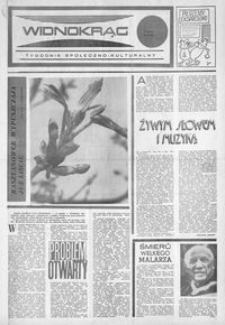 Widnokrąg : tygodnik społeczno-kulturalny. 1973, nr 15 (14 kwietnia)