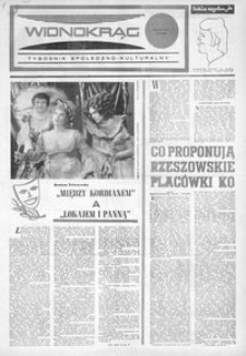 Widnokrąg : tygodnik społeczno-kulturalny. 1973, nr 37 (15 września)