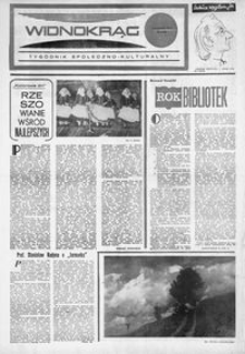 Widnokrąg : tygodnik społeczno-kulturalny. 1973, nr 43 (27 października)