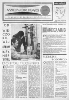 Widnokrąg : tygodnik społeczno-kulturalny. 1974, nr 36 (5 października)