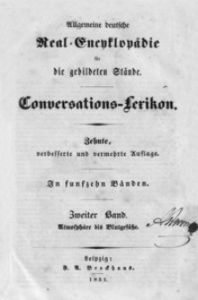 Allgemeine deutsche Real-Encyklopädie für die gebildeten Stände : Conversations-Lexicon. Bd. 2, Atmosphäre bis Blutgefässe
