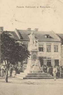 Pomnik Kościuszki w Rzeszowie [Pocztówka]