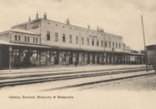 Główny Dworzec Kolejowy w Rzeszowie [Pocztówka]