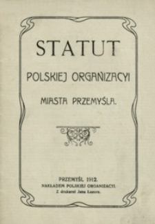 Statut Polskiej Organizacji Miasta Przemyśla