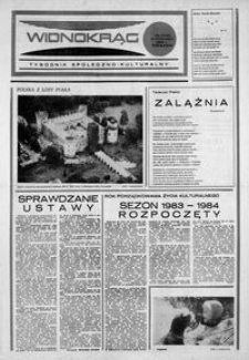 Widnokrąg : tygodnik społeczno-kulturalny. 1983, nr 42 (18 października)
