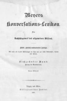 Meyers Konversations-Lexikon : ein Nachschlagewerk des allgemeinen Wissens. Bd. 16, Sirup bis Turkmenen
