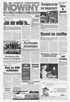 Nowiny : gazeta codzienna. 1998, nr 64-84 (kwiecień)