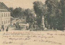 Pomnik Mickiewicza w Rzeszowie [Pocztówka]
