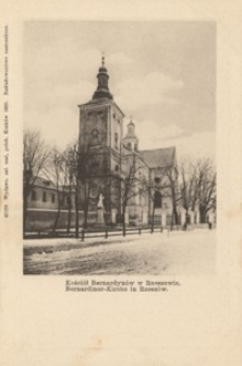 Kościół Bernardynów w Rzeszowie. Bernardiner-Kirche in Rzeszów [Pocztówka]