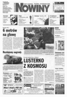 Nowiny : gazeta codzienna. 1999, nr 213-232 (listopad)