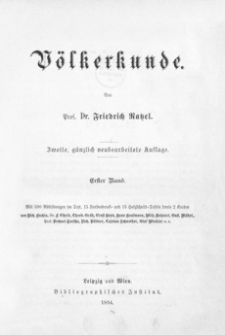 Völkerkunde. Bd. 1