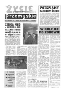 Życie Przemyskie : tygodnik społeczny. 1968, R. 2, nr 12 (20) (20 marca)