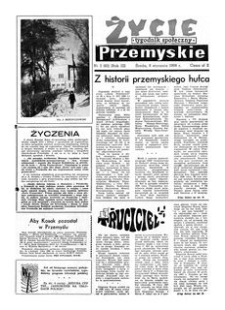 Życie Przemyskie : tygodnik społeczny. 1969, R. 3, nr 2 (62) (8 stycznia)