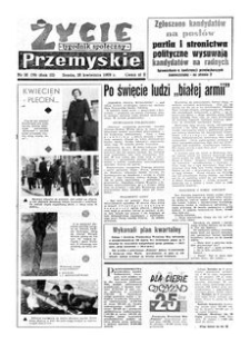 Życie Przemyskie : tygodnik społeczny. 1969, R. 3, nr 16 (76) (16 kwietnia)
