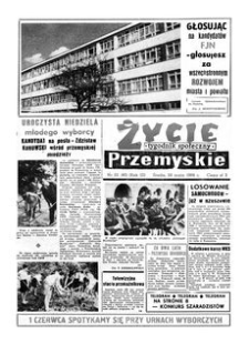Życie Przemyskie : tygodnik społeczny. 1969, R. 3, nr 22 (82) (28 maja)
