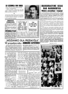 Życie Przemyskie : tygodnik społeczny. 1969, R. 3, nr 25 (85) (18 czerwca)