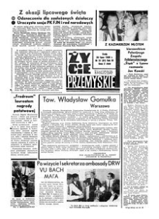 Życie Przemyskie : tygodnik społeczny. 1969, R. 3, nr 31 (91) (30 lipca)