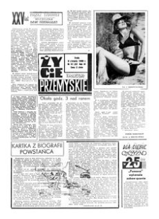 Życie Przemyskie : tygodnik społeczny. 1969, R. 3, nr 32 (92) (6 sierpnia)