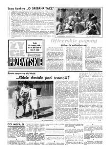 Życie Przemyskie : tygodnik społeczny. 1969, R. 3, nr 33 (93) (13 sierpnia)