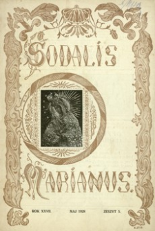 Sodalis Marianus. 1928, R. 27, nr 5 (maj)