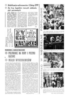 Życie Przemyskie : tygodnik społeczny. 1970, R. 4, nr 34 (147) (26 sierpnia)