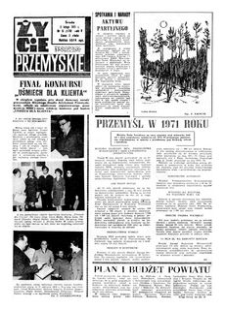 Życie Przemyskie : tygodnik społeczny. 1971, R. 5, nr 5 (170) (3 lutego)