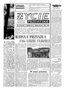 Życie Przemyskie : tygodnik społeczny. 1971, R. 5, nr 15 (180) (14 kwietnia)