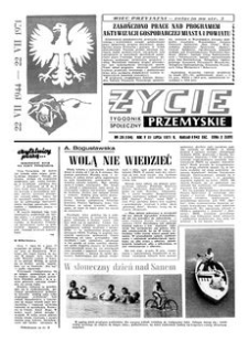 Życie Przemyskie : tygodnik społeczny. 1971, R. 5, nr 29 (194) (21 lipca)