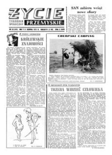 Życie Przemyskie : tygodnik społeczny. 1971, R. 5, nr 32 (197) (11 sierpnia)