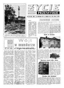 Życie Przemyskie : tygodnik społeczny. 1971, R. 5, nr 39 (204) (29 września)