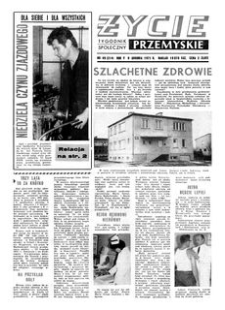 Życie Przemyskie : tygodnik społeczny. 1971, R. 5, nr 49 (214) (8 grudnia)