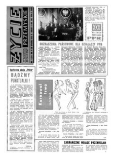 Życie Przemyskie : tygodnik społeczny. 1972, R. 6, nr 4 (221) (26 stycznia)