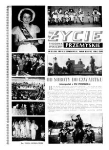 Życie Przemyskie : tygodnik społeczny. 1972, R. 6, nr 25 (242) (21 czerwca)