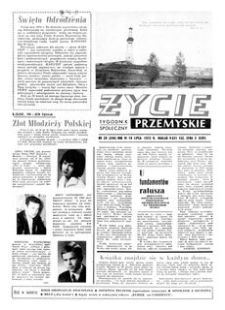 Życie Przemyskie : tygodnik społeczny. 1972, R. 6, nr 29 (246) (19 lipca)