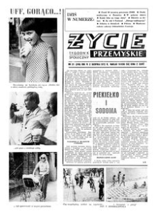 Życie Przemyskie : tygodnik społeczny. 1972, R. 6, nr 31 (248) (2 sierpnia)