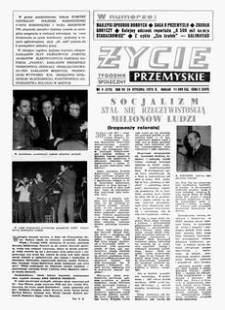 Życie Przemyskie : tygodnik społeczny. 1973, R. 7, nr 4 (273) (24 stycznia)