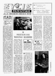Życie Przemyskie : tygodnik społeczny. 1973, R. 7, nr 22 (291) (30 maja)