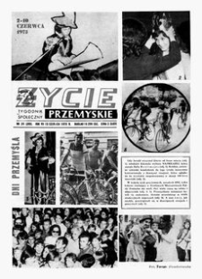 Życie Przemyskie : tygodnik społeczny. 1973, R. 7, nr 24 (293) (13 czerwca)