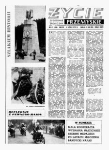 Życie Przemyskie : tygodnik społeczny. 1973, R. 7, nr 27 (296) (4 lipca)