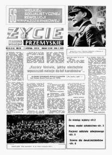 Życie Przemyskie : tygodnik społeczny. 1973, R. 7, nr 45 (314) (7 listopada)
