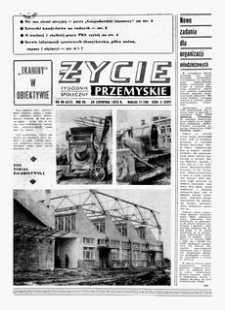 Życie Przemyskie : tygodnik społeczny. 1973, R. 7, nr 48 (317) (28 listopada)