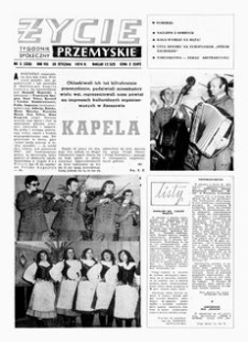 Życie Przemyskie : tygodnik społeczny. 1974, R. 8, nr 5 (326) (30 stycznia)