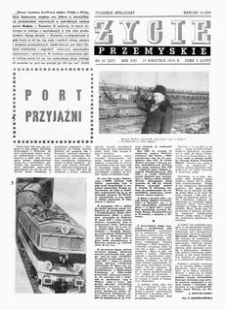 Życie Przemyskie : tygodnik społeczny. 1974, R. 8, nr 16 (337) (17 kwietnia)
