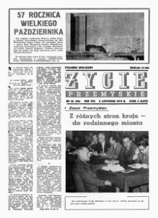 Życie Przemyskie : tygodnik społeczny. 1974, R. 8, nr 45 (366) (6 listopada)