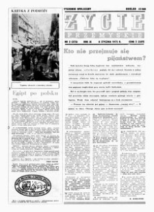 Życie Przemyskie : tygodnik społeczny. 1975, R. 9, nr 2 (375) (8 stycznia)