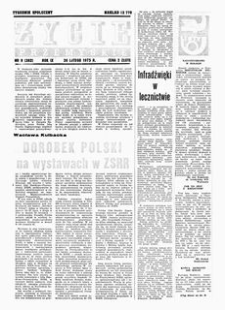 Życie Przemyskie : tygodnik społeczny. 1975, R. 9, nr 9 (382) (26 lutego)