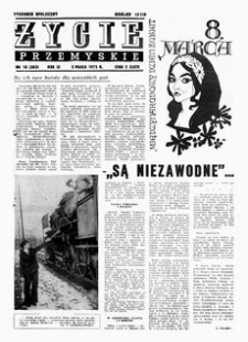 Życie Przemyskie : tygodnik społeczny. 1975, R. 9, nr 10 (383) (5 marca)