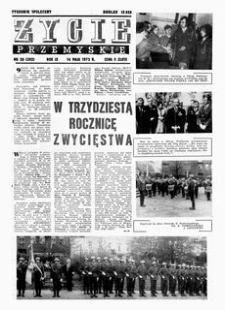 Życie Przemyskie : tygodnik społeczny. 1975, R. 9, nr 20 (392) (14 maja)