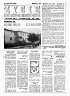 Życie Przemyskie : tygodnik społeczny. 1975, R. 9, nr 34 (407) (20 sierpnia)