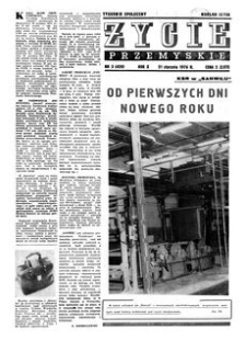 Życie Przemyskie : tygodnik społeczny. 1976, R. 10, nr 3 (429) (21 stycznia)